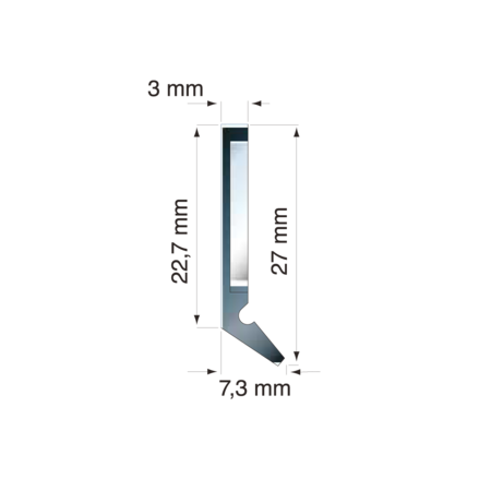 Raclor pentru ghidaje FBA-V flex S27