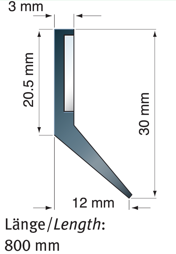 Raclor pentru ghidaje FBA-V flex 30