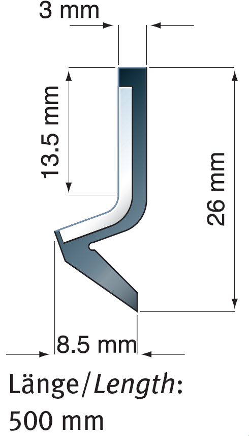 Raclor pentru ghidaje FBA-V K0