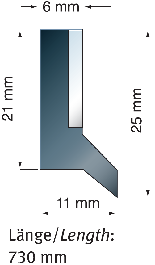Raclor pentru ghidaje FBA-E 25