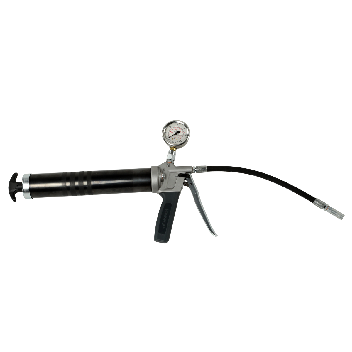 Presa de gresare de inalta presiune cu manometru