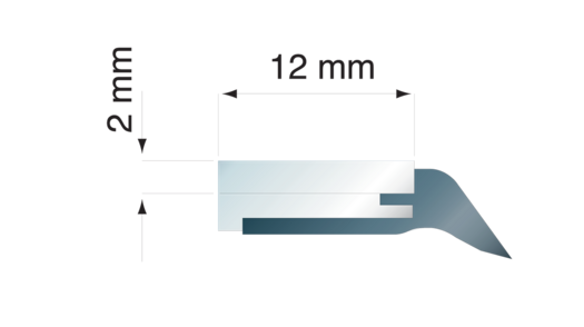 Raclor pentru acoperitoare telescopice TSA-12/12x2