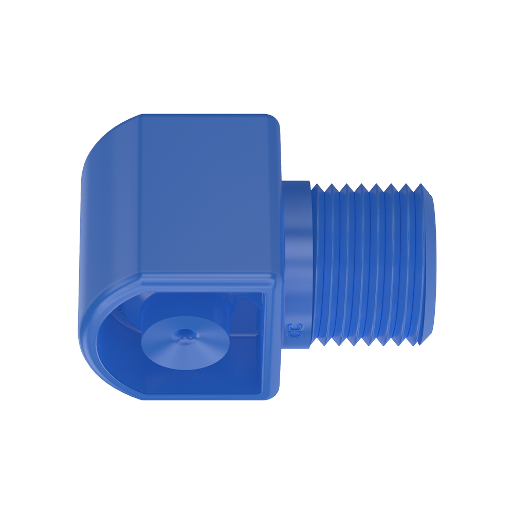 Duze tangentiale cu jet con plin 422/423, din plastic, cu filet exterior