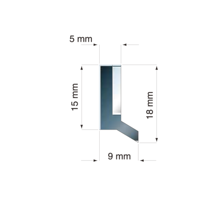 Raclor pentru ghidaje FBA-E 18